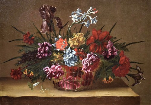 Nature morte de fleurs - Maître des Fleurs Guardeschi, attribué